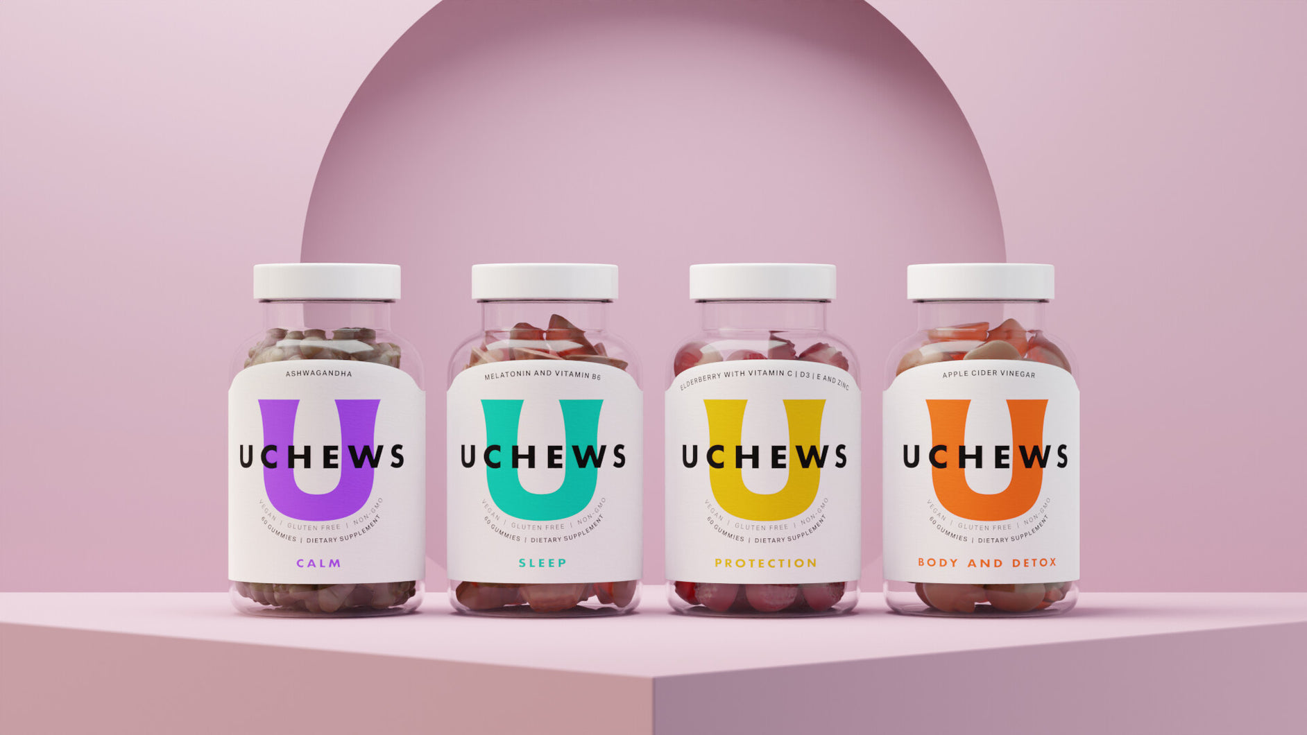 UCHEWS product range shot
